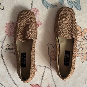 Stuart Weitzman Tan Loafers for Chic Comfort